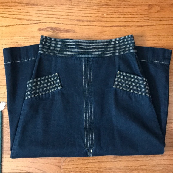 Chelsea28 Denim midi skirt - Picture 2 of 7
